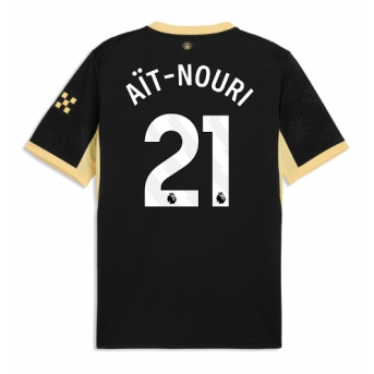 Manchester City Rayan Ait-Nouri #21 Maglia Gara Trasferta Repliche 2026-27 Maniche Corte